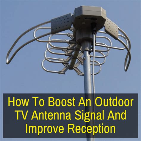 how to increase signal strength at the distribution box|boost antenna signals indoor.